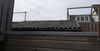 Asbest dak verwijderen